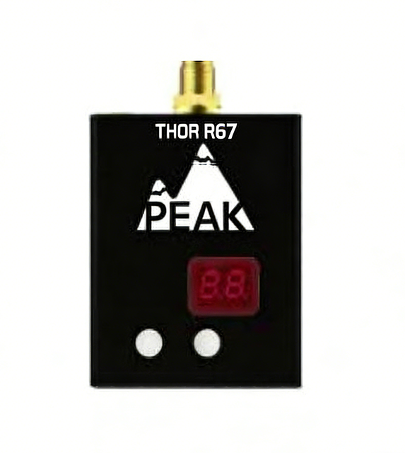 FPV 6-7GHz T67 R67 VTX VRX Parts 64CH Sensitivity Video Receiver & Transmitter 25\200\500\1000\3000mW for Drone Accessory