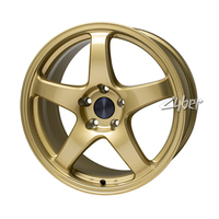 Jantes forgées à cinq branches en alliage d'aluminium au design concave pour ENKEI PF05 Ford Chevrolet Buick Peugeot Citroën Renault Tesla