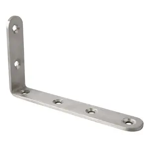 Metal L Brackets Custom Metal Stamping Stainless Steel Metal L Support Angle Brackets