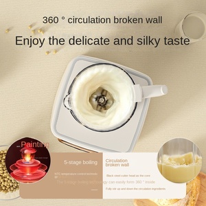 Exprimidor de molienda multifuncional de suministro de fábrica para cocina, función automática, Mini licuadora de jugo de leche de nuez - Product Image 6