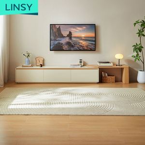 <span class=keywords><strong>Mesa</strong></span> <span class=keywords><strong>Consola</strong></span> <span class=keywords><strong>Extensible</strong></span> Moderna LINSY con Almacenamiento, Soporte de TV de Madera Maciza Resistente para Sala de Estar, Modelo UD4M-A - Product Image 2