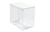 Boîte cadeau transparente en PET, emballage rectangulaire transparent, boîte cadeau pour emballages de cadeaux, utilisée pour les fêtes de Noël