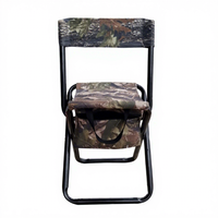 Chaise pliante Yangguang extra-large avec dossier, tube en acier de 25 mm, tissu Oxford, capacité de charge de 180 kg, mobilier d'extérieur portable, pêche