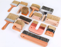 Artiste peinture mur fausse finition outils de peinture à la main effet lin revêtement mural fibre de nylon rouleau de peinture brosse