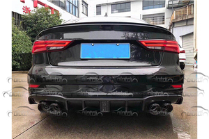 Phụ Tùng Ô Tô Cản Sau Bằng Sợi Carbon Cản Sau Cánh Lướt Gió Bộ Khuếch Tán Winglet Cho <span class=keywords><strong>Audi</strong></span> <span class=keywords><strong>A3</strong></span> S3 <span class=keywords><strong>8V</strong></span> 2017 + - Product Image 4