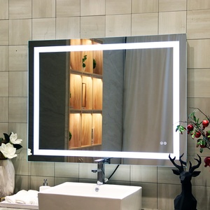 <span class=keywords><strong>Hotel</strong></span> espejos de pared niebla función libre sin marco de vidrio Baño LED iluminado espejo de baño - Product Image 4