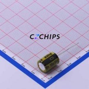 Condensador Electrolítico de Aluminio de Montaje Pasante LKME1252A101MF, Componente de Montaje Pasante THT, D10xL12.5mm 100uF 20% 100V 5mm - Product Image 1