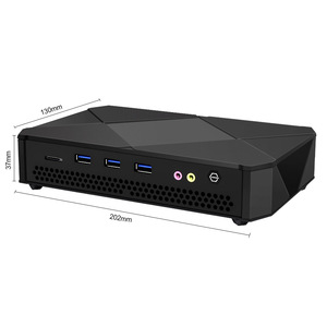 Topton Mini PC Gamer i7 1280P i5 <span class=keywords><strong>I3</strong></span> 14 núcleos 20 hilos Windows11 NUC Gaming <span class=keywords><strong>Computer</strong></span> Dual DDR5 PCIE4.0 SSD 3x4K UHD HTPC WiFi6 - Product Image 5