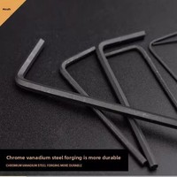 Clés hexagonales réglables EXPLOIT de qualité industrielle, outils hexagonaux métriques, clés Allen Torx en forme de L, jeu de clés en L