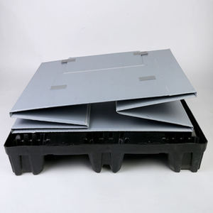 Tái sử dụng polyreeflex Pallet hộp nhựa với <span class=keywords><strong>Stackable</strong></span> sóng thùng cho số lượng lớn gói bán hàng vận chuyển giao thông vận tải - Product Image 4