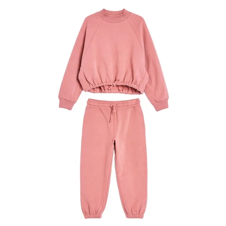 New Arrival Joggers Tracksuit Wholesale Matching Set Fashion Kid Clothing Set for Girls