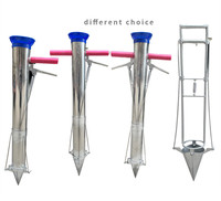 Vente flash : 4 modèles de semoirs manuels agricoles, transplanteurs, semoirs manuels en acier pour légumes