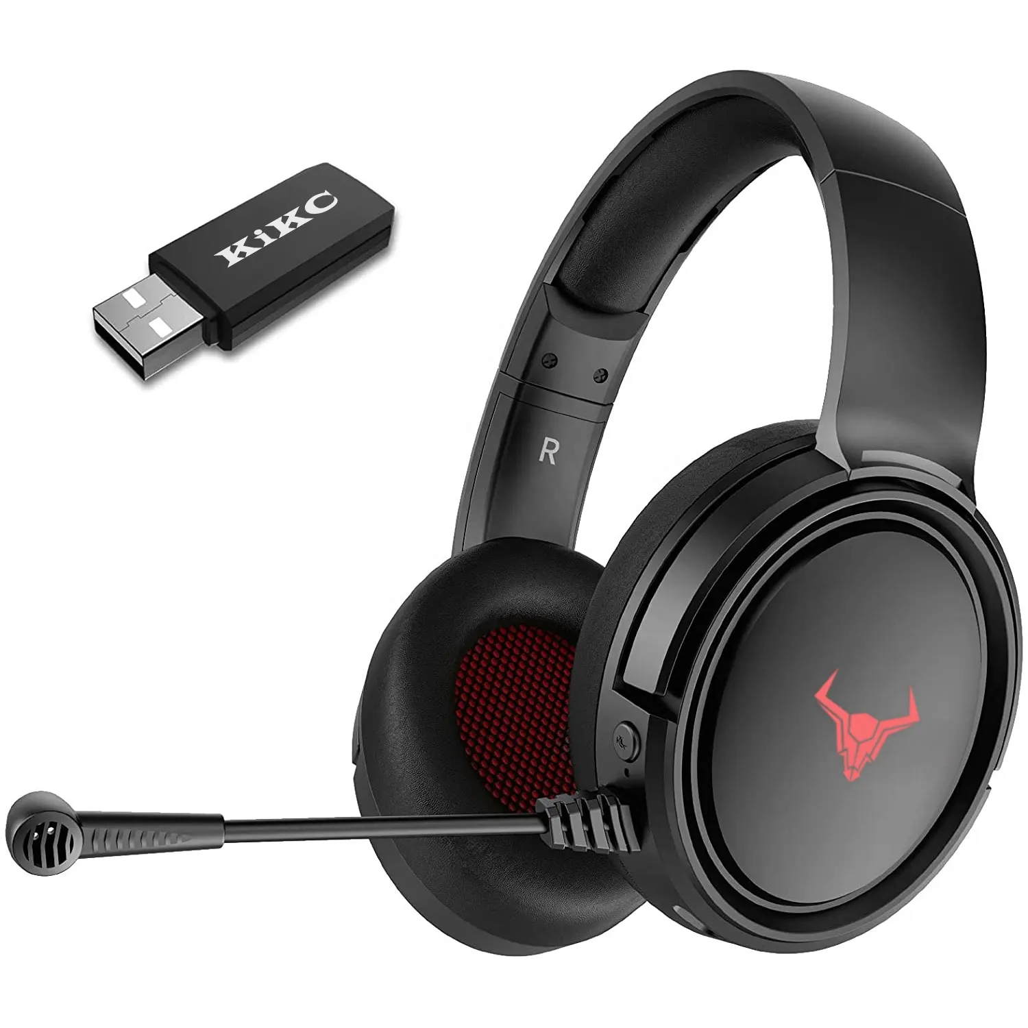 Kikc-casque de jeu stéréo, vibrateur Surround, annulation de bruit, nouveau, 2.4G, prix BD