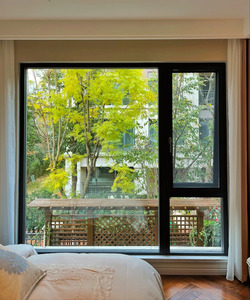 Ventanas abatibles modernas Doble acristalamiento Insonorizadas a prueba de agua para Villa/Apartamento - Product Image 6