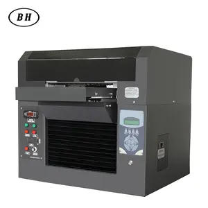 168-2.3 digital printer small flatbed printer with 1390 printhead used for T-shirt canvas bag printing