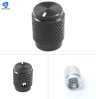 定制 CNC 铜铝滚花控制旋钮 6mm D 轴 OEM 阳极氧化音量电位器旋钮 RoHS 认证音频设备