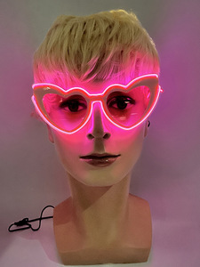 Thiết kế mới hình trái tim LED kính đám cưới vui nhấp nháy Light-Up LED kính mắt cho Đảng trang trí - Product Image 4