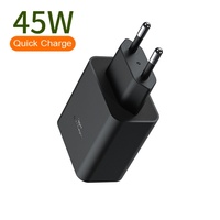 Adaptador de Pared USB con Supercarga PD QC PPS KC QC3.0, 25W 45W, Certificado KC, Cargador GaN para Samsung