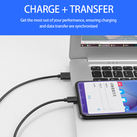 Câble USB vers Type C à charge rapide 3A en PVC, prix d'usine, 1 m, câble de données pour téléphone portable Samsung Huawei et tablette