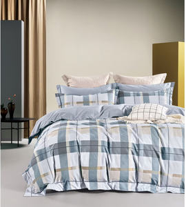 Nuovo set di trapunte stampate in cotone stampato da 7 pezzi 5 pezzi con stampa doppio set di trapunte con stampa singola regina con borse - Product Image 5