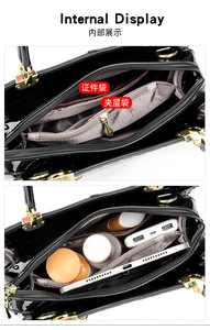 Bolso de Hombro de Gran Capacidad, Bolso de Mano de Moda con Textura Granulada para Damas y Chicas, Tipo Cubo, Bolsos de Lujo para Mujer - Product Image 5