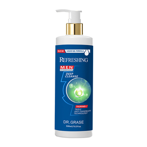 Shampooing pour hommes à marque privée, antipelliculaire, anti-chute, stimulant la croissance des cheveux, renforçant les racines et épaississant les cheveux - Product Image 3