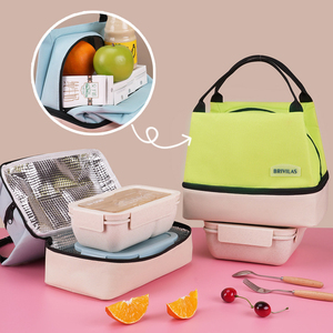 Nueva <span class=keywords><strong>bolsa</strong></span> <span class=keywords><strong>de</strong></span> <span class=keywords><strong>hielo</strong></span> <span class=keywords><strong>de</strong></span> doble capa para picnic, <span class=keywords><strong>bolsa</strong></span> <span class=keywords><strong>de</strong></span> almuerzo <span class=keywords><strong>de</strong></span> picnic <span class=keywords><strong>de</strong></span> gran capacidad, <span class=keywords><strong>bolsa</strong></span> Bento térmica portátil para niñas - Product Image 1