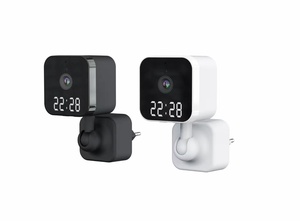 Đồng Hồ Báo Thức <span class=keywords><strong>Camera</strong></span> Cctv Đồng Hồ Nhìn Đêm Hồng Ngoại <span class=keywords><strong>P2p</strong></span> <span class=keywords><strong>Camera</strong></span> Đồng Hồ Treo Tường Không Dây WiFi Radio - Product Image 2