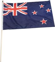 Drapeau imprimé Nouvelle-Zélande simple ou double face en polyester 100% de 3x5 pieds, vente en gros, nouveauté