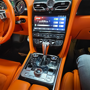 NaviHua สำหรับ Bentley Continental Flying Spur 2004-2012 ชุดอุปกรณ์ตกแต่งภายในแผงควบคุมกลางแบบลูกบิด - Product Image 4