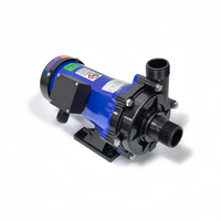 MP-120R 370W GFRPP PVDF ETFE petite pompe magnétique de résistance chimique en plastique pour l'industrie pharmaceutique