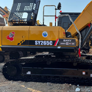 Excavatrice SANY 265C d'occasion à haute efficacité et facile à utiliser, excavatrice à chenilles moyenne d'occasion à vendre à bas prix - Product Image 2