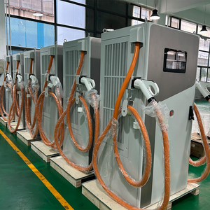 Stazione di Ricarica <span class=keywords><strong>EV</strong></span> da 60KW Certificata CE ISO9001, Nuova, con Connettori CCS Chademo AC Tipo2, 24 Mesi, 50/60Hz EVMS-60 DC 200-1000VDC - Product Image 4