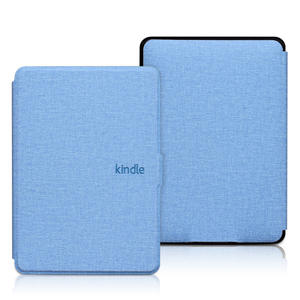 Étui en cuir texturé lin 2024 pour Kindle Paperwhite 5 4 3 et Youth Edition, coque de protection avec fonction veille/réveil automatique - Product Image 4