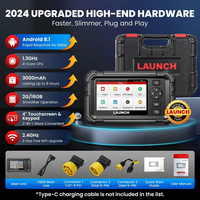 (Para Camiones, Autobuses) Escáner de Servicio Pesado LAUNCH CRP129 HD, Herramienta de Diagnóstico Completo para Diésel con 7 Reinicios, Regeneración y Reinicio Forzado de DPF, etc.