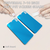 Pelindung Layar Universal 7-10 Inch 2.5D Soft PET Full Coverage 0.18mm Tebal Transparan Anti-Sidik Jari Anti-Gores Anti-Benturan