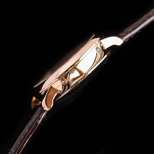 Montre-bracelet de luxe haut de gamme pour homme avec calendrier perpétuel, fonction phases de lune, boîtier en acier or rose, aiguilles, verre saphir, Nouveauté 2026 - Product Image 5