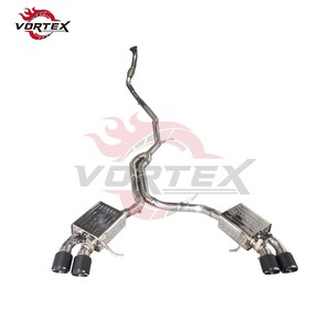 Système d'échappement Catback en acier inoxydable Vortex pour Porsche Macan 2.0T 2014-2017 Modification du silencieux d'échappement de performance - Product Image 1