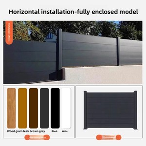 Valla retráctil de aleación de aluminio con arte del hierro para patio pequeño Villa Pared exterior y balcón para patio - Product Image 2