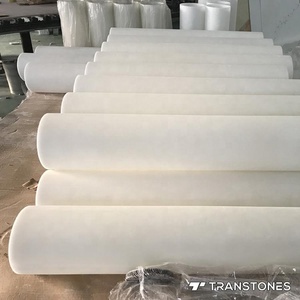 Traslucido con il pannello bianco della resina dell'alabastro delle vene per la decorazione della parete dell'hotel - Product Image 5