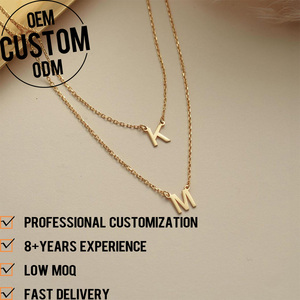 Personalizado hecho a mano joyería Collar gargantilla encanto collar colgantes oro colgante personalizado colgante mejores amigos collares - Product Image 2