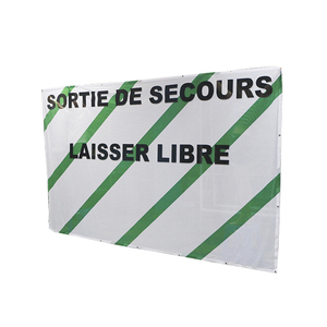 Tongjie quảng cáo ngoài trời thể thao <span class=keywords><strong>Polyester</strong></span> Vải hàng rào vải Vinyl lớn lưới biểu ngữ cờ với logo - Product Image 3
