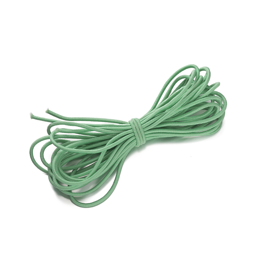 Élastique en nylon coloré 2 mm - 05 Vert Menthe