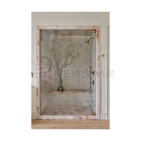 Cadre de porte de douche en marbre naturel Newstar Luxury Home Decoration, comptoir en carreaux de marbre, cadre de porte en pierre naturelle granit marbre