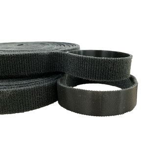 2 см X 5 ярдов/рулон черный двухсторонний крюк и петля крепежная лента для надежных и многоразовых кабельных установок - Product Image 3