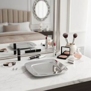 Portaoggetti Quadrato con Dimensioni 315X31,5 per Toeletti da Trucco - Product Image 3