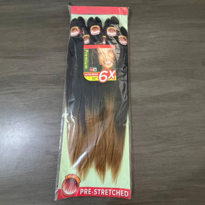 Estensioni per trecce sintetiche X/P 6X da 52 pollici, 420g, di alta qualità e convenienti, per trecce africane e extension per capelli. - Product Image 5