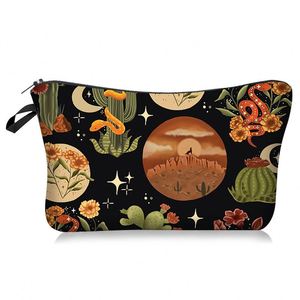 Nouvelle Trousse de Maquillage de Luxe pour Femme Série Lune, Sac de Voyage Portable avec Fermeture Éclair, Trousse de Toilette et de Rangement pour Maquillage - Product Image 5