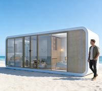 Maisonnette Modulaire Préfabriquée Personnalisée Apple Cabin, Bureau de Jardin Intelligent, Villa de Loisirs, Pod, Cabine Photo, Casa Prefabricada