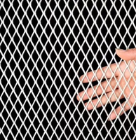 Grille de barbecue en treillis perforé en acier galvanisé avec services de soudage, découpe et pliage